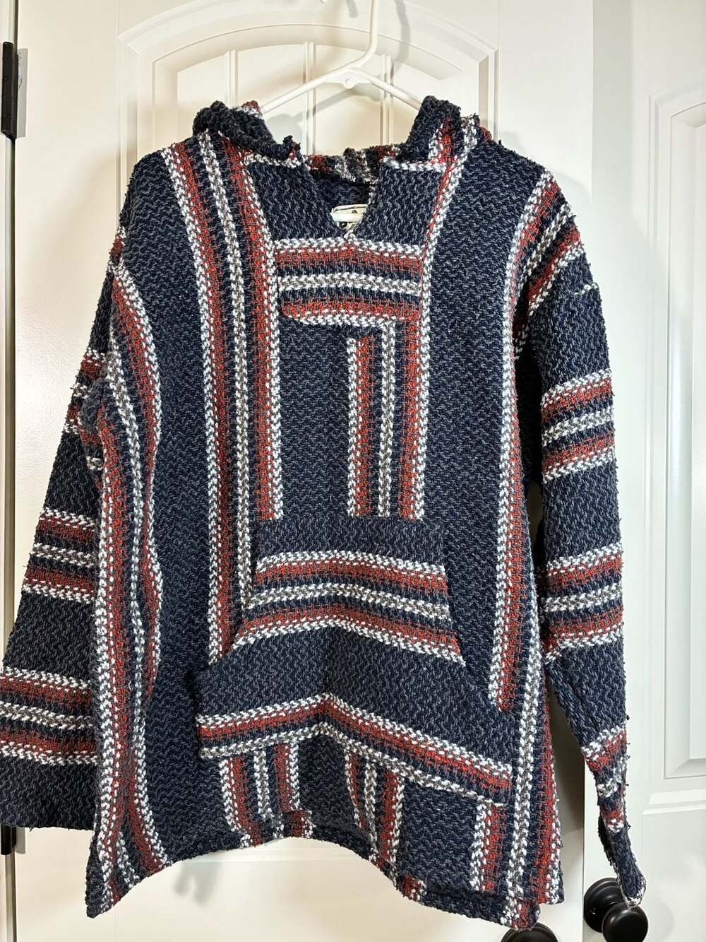 Baja Joe Earth Ragz Striped Pullover Hoodie XXL